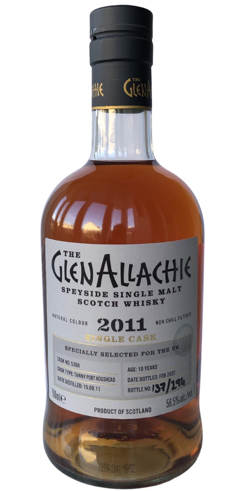 Glenallachie 2011  Single Cask