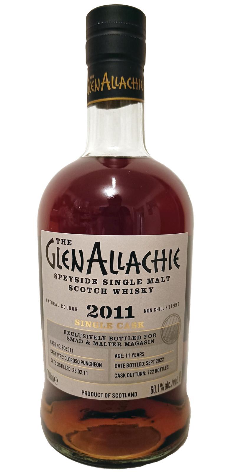 Glenallachie 2011  Single Cask