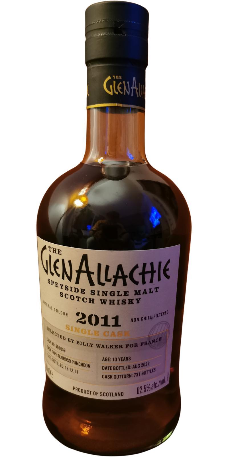 Glenallachie 2011  Single Cask