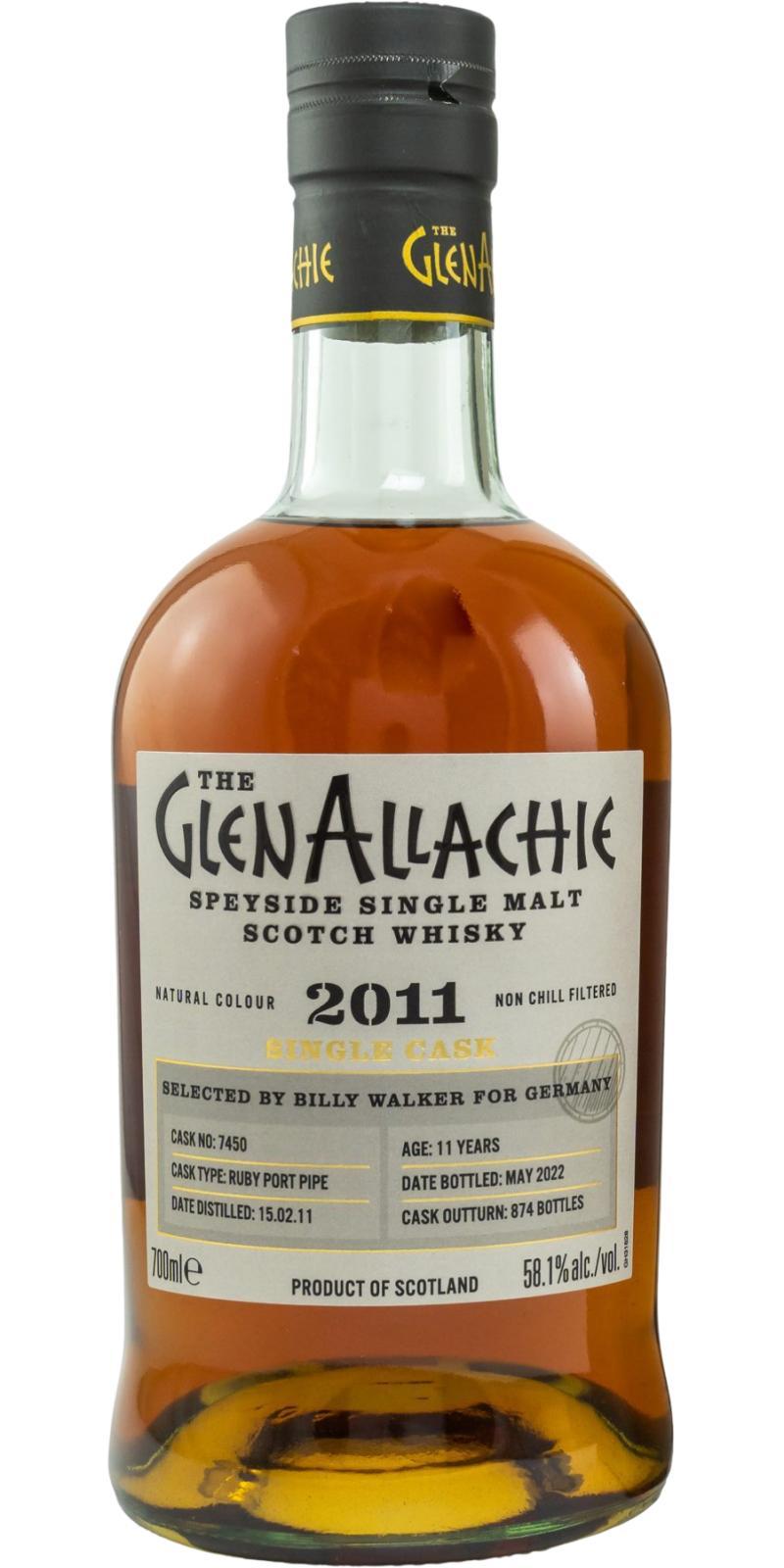 Glenallachie 2011  Single Cask