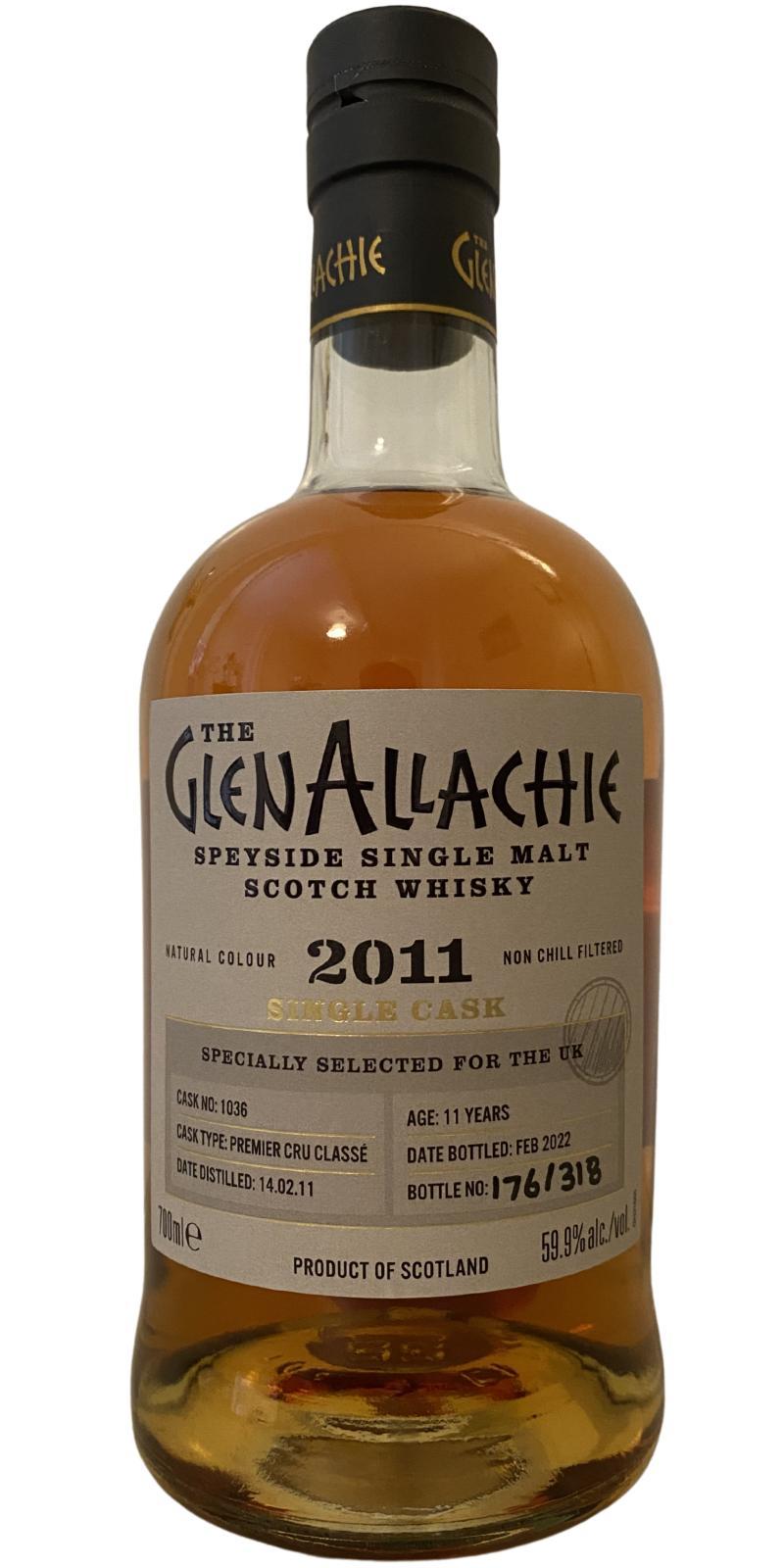 Glenallachie 2011  Single Cask