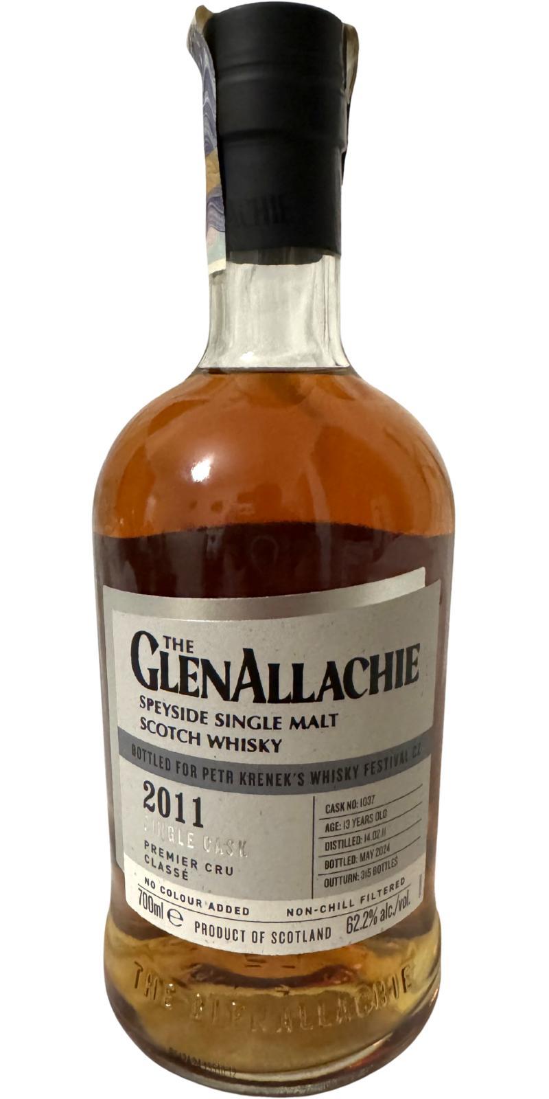 Glenallachie 2011  Single Cask