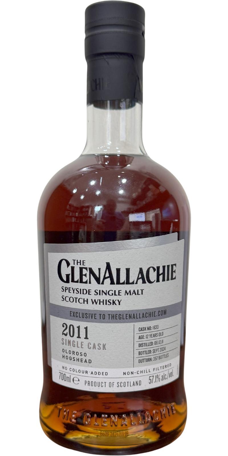 Glenallachie 2011  Single Cask