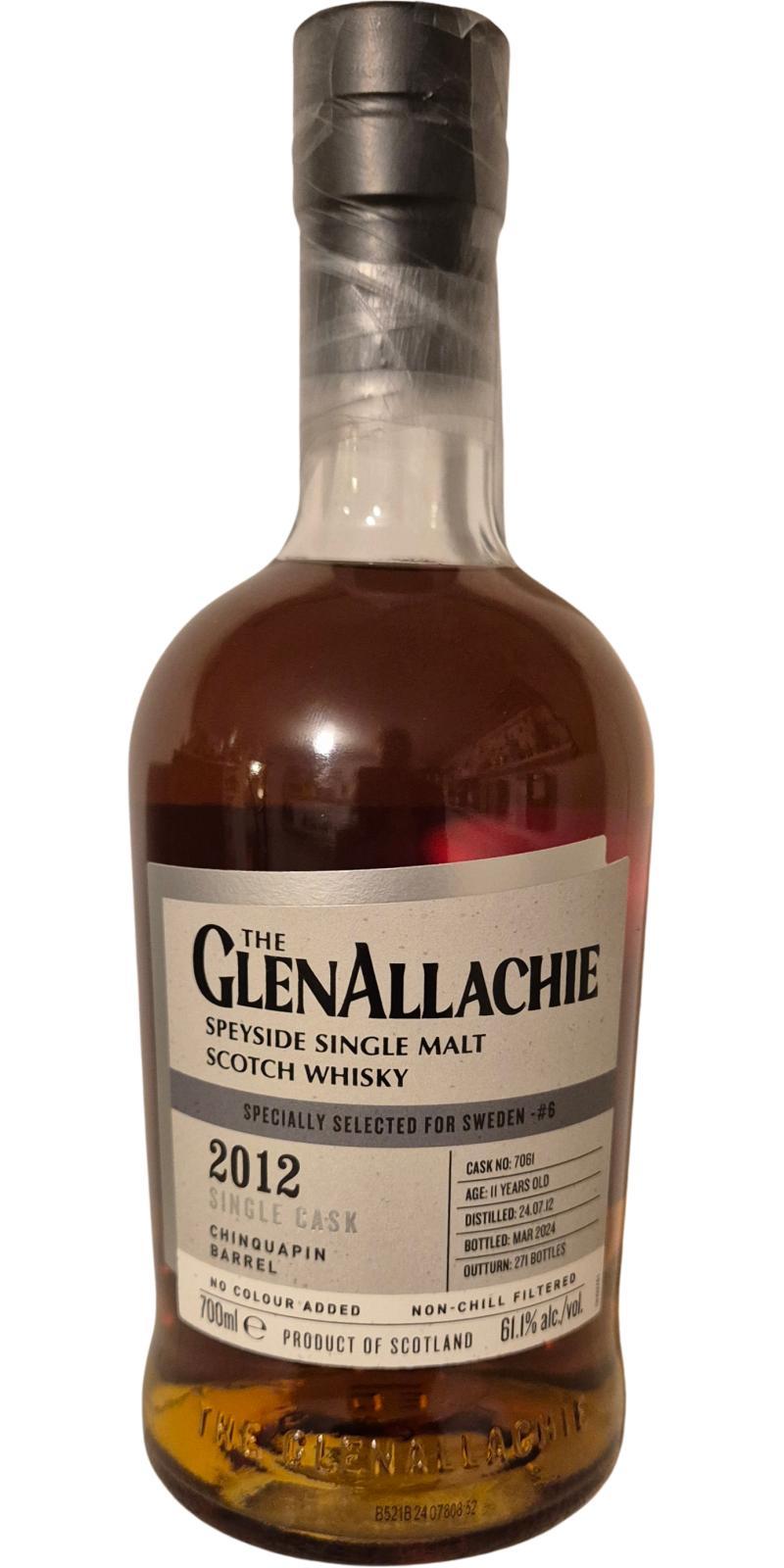 Glenallachie 2012  Single Cask