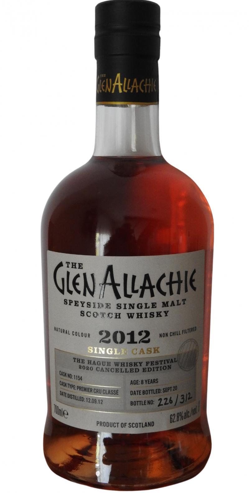 Glenallachie 2012  Single Cask
