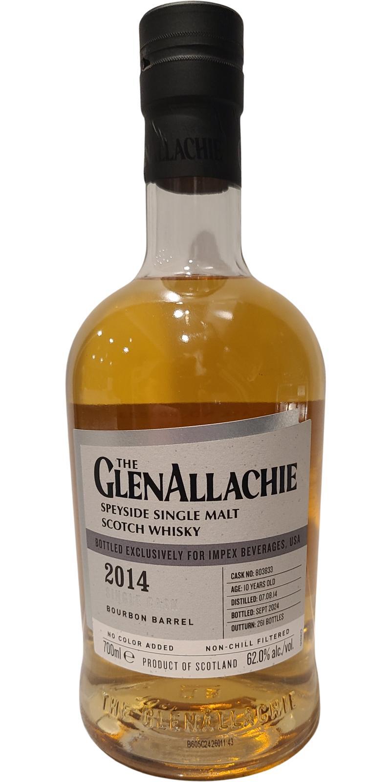 Glenallachie 2014  Single Cask