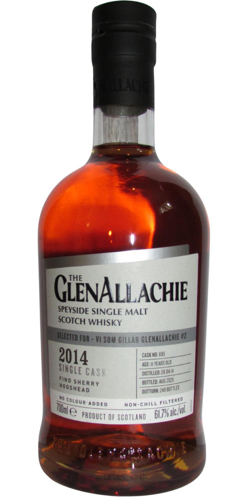 Glenallachie 2014  Single Cask