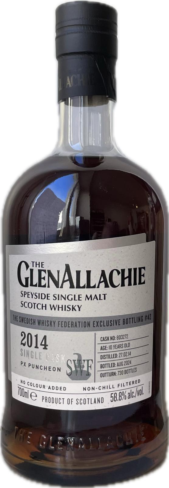Glenallachie 2014  Single Cask