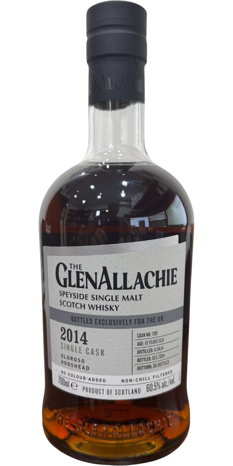 Glenallachie 2014  Single Cask