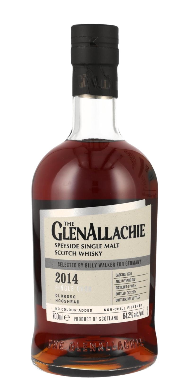 Glenallachie 2014  Single Cask