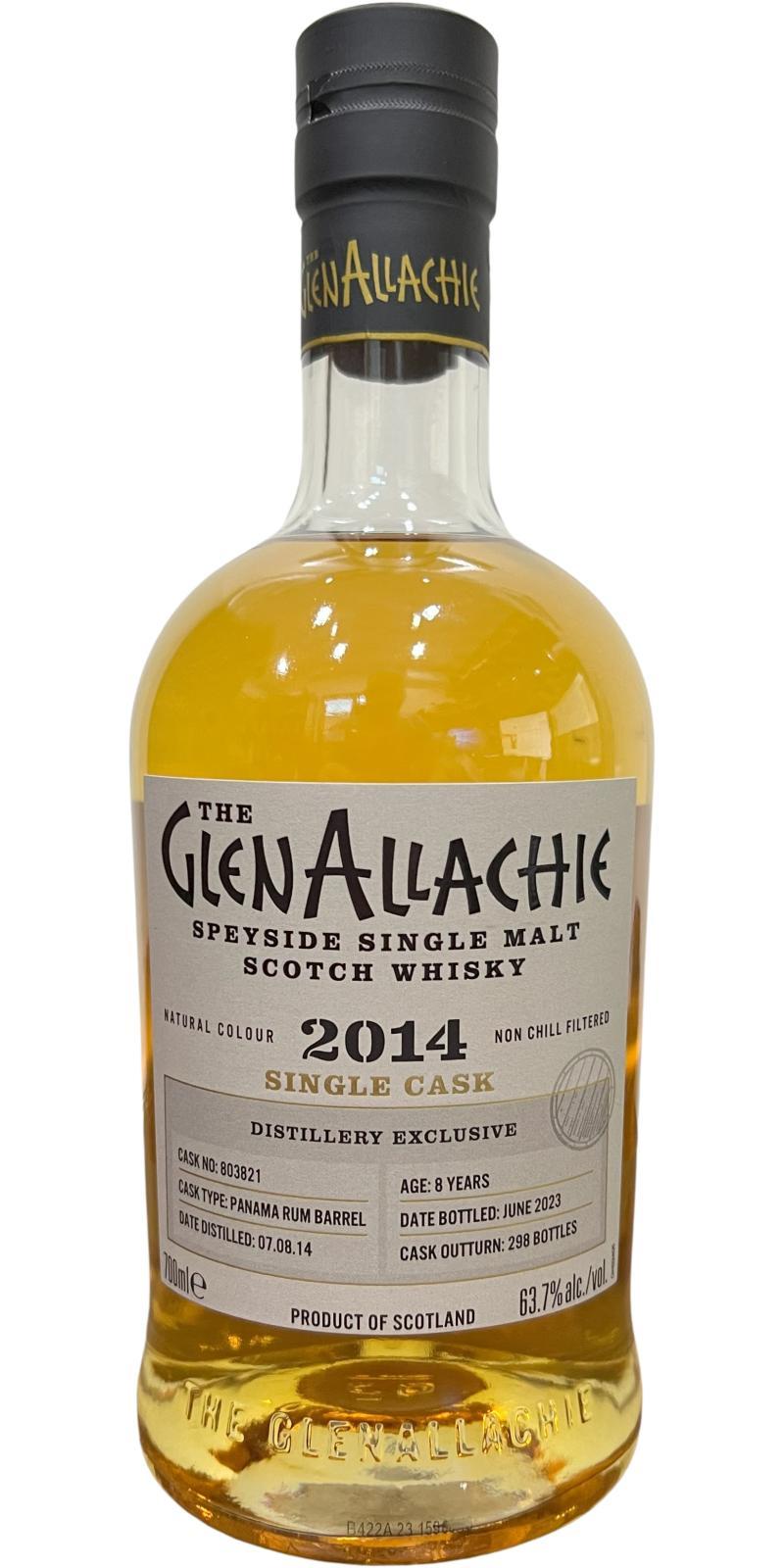 Glenallachie 2014  Single Cask
