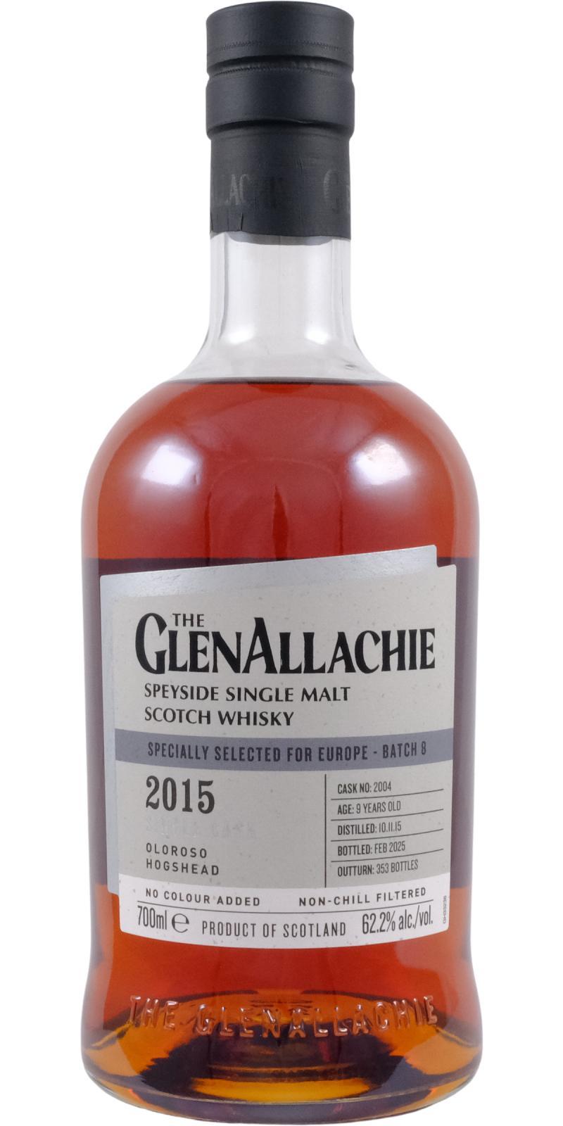 Glenallachie 2015  Single Cask