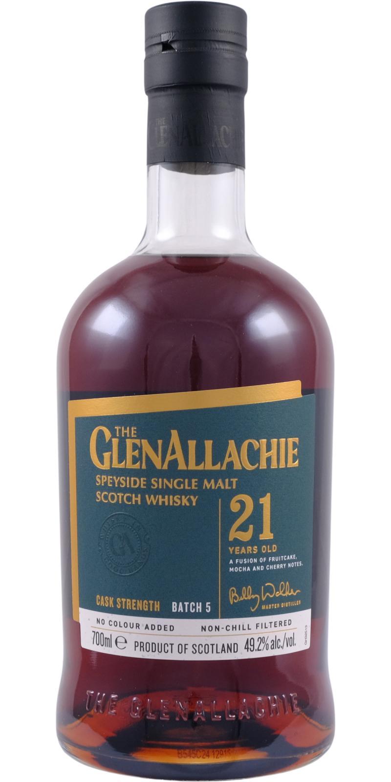 Glenallachie 21-year-old  Cask Strength