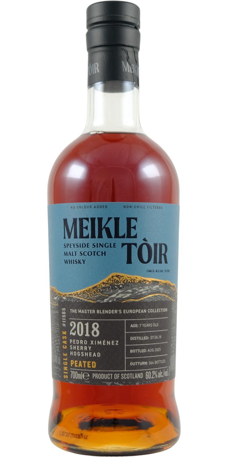 Meikle Tòir 2018  Single Cask