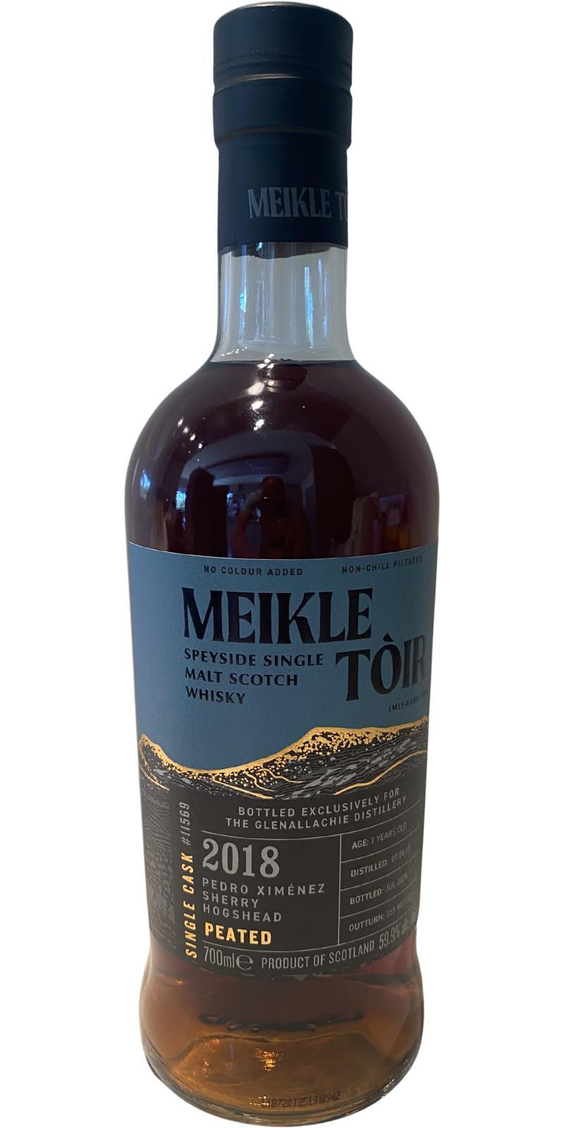 Meikle Tòir 2018  Single Cask Distillery Exclusive