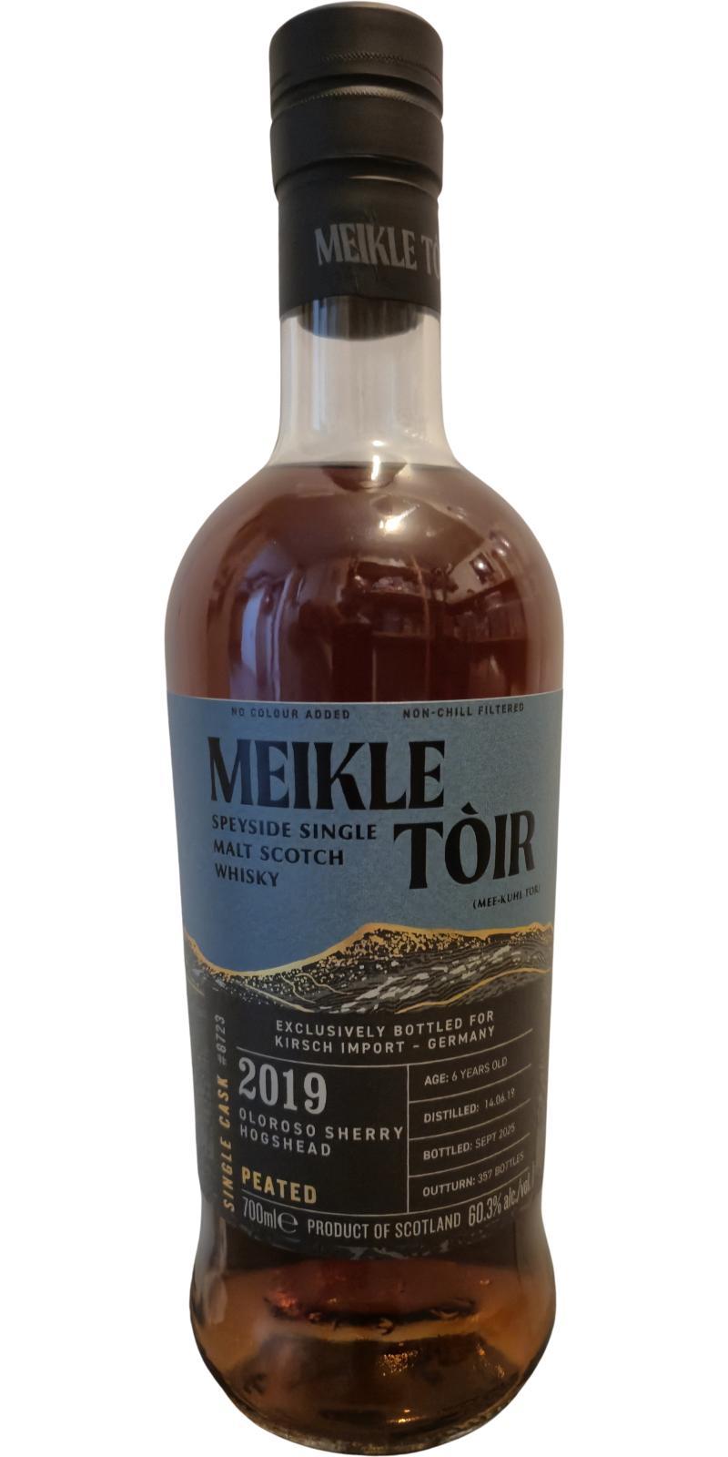 Meikle Tòir 2019  Single Cask