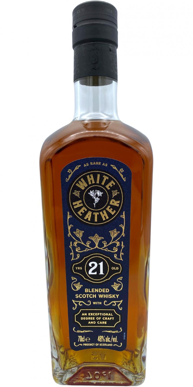 White Heather 21-year-old  Blended Scotch Whisky