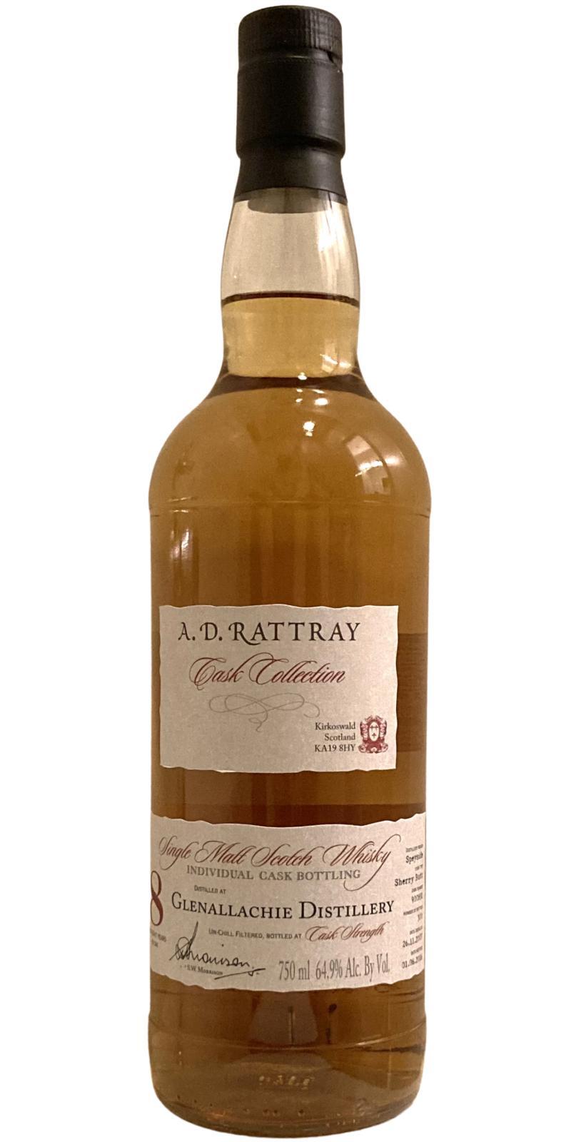 Glenallachie 2007 DR  Individual Cask Bottling