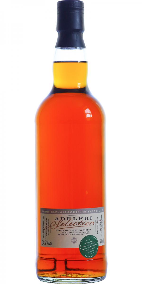 Glenallachie 2007 AD  Selection