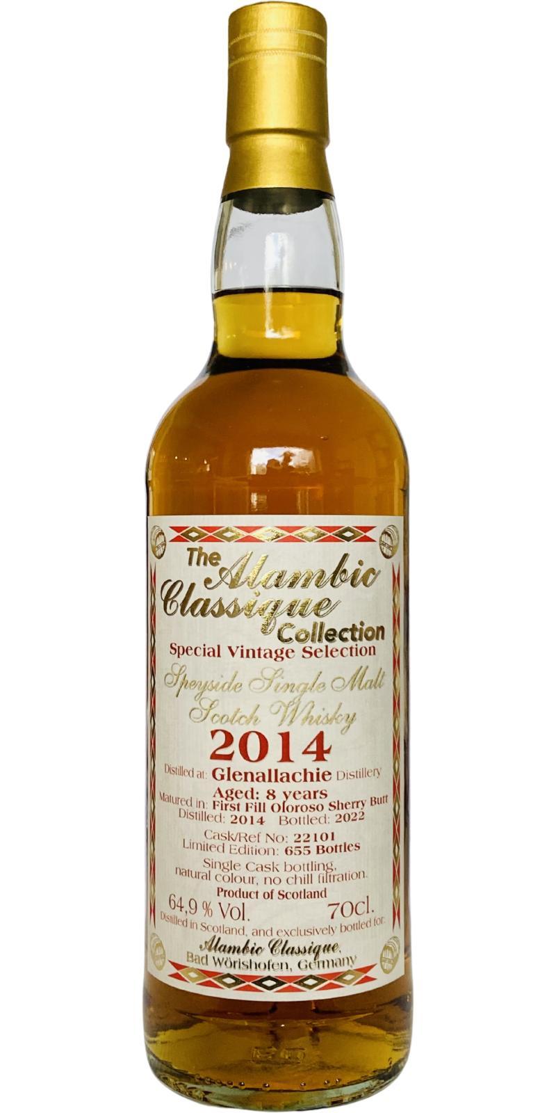 Glenallachie 2014 AC  Special Vintage Selection