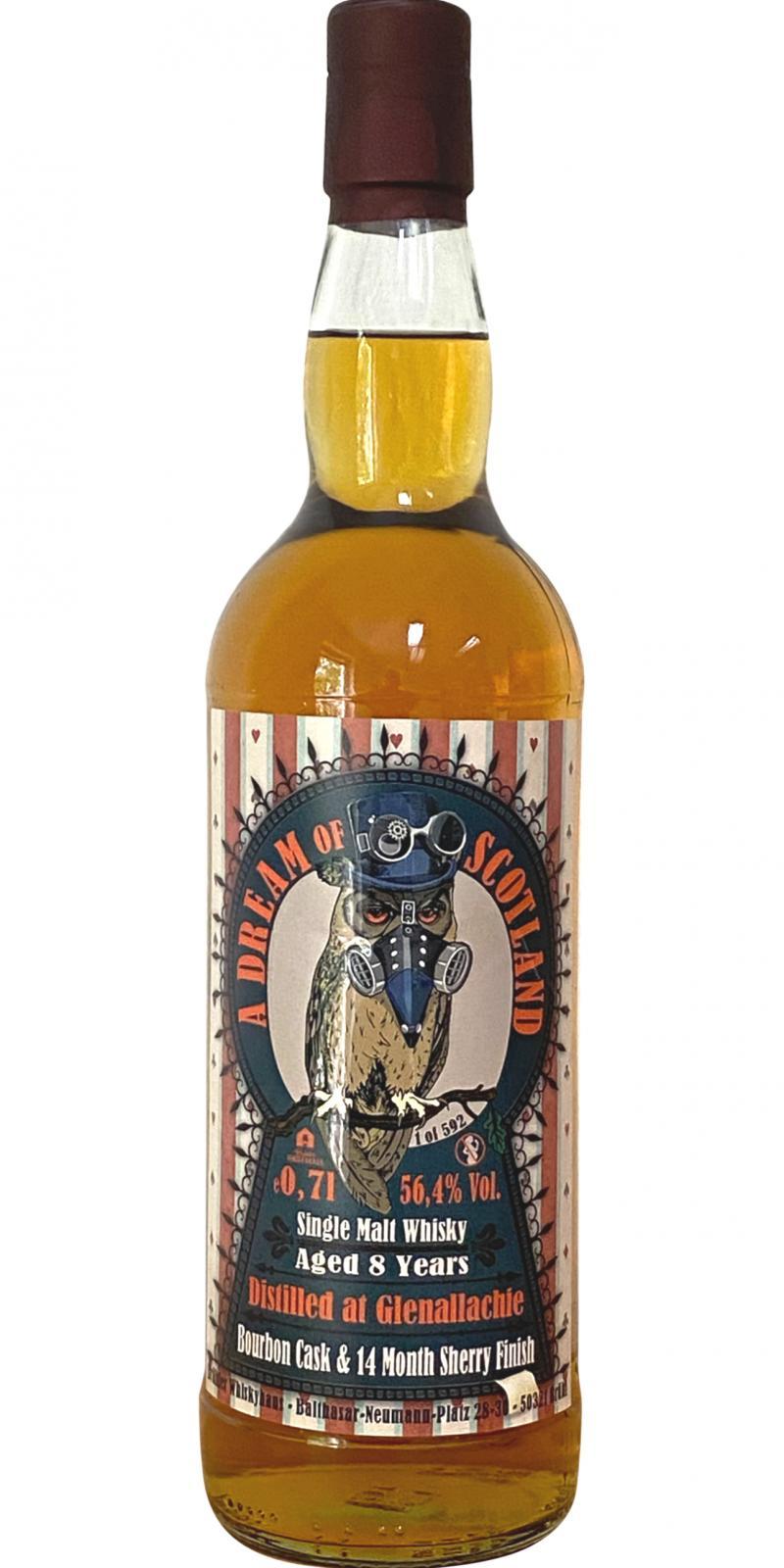 Glenallachie 08-year-old BW  A Dream of Scotland