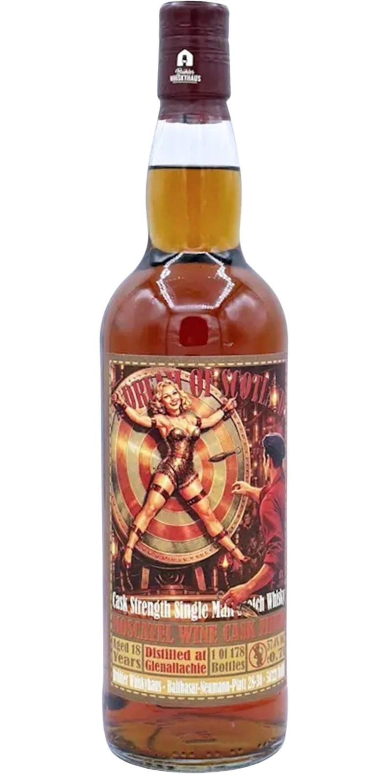 Glenallachie 18-year-old BW  A Dream of Scotland