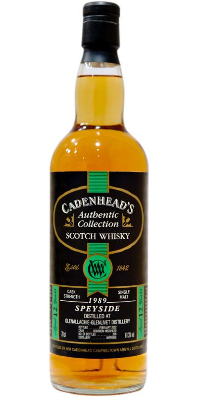 Glenallachie 1989 CA  Authentic Collection