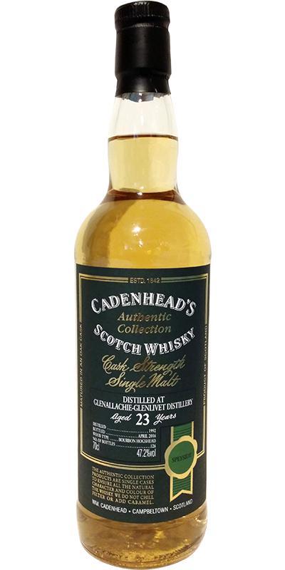 Glenallachie 1992 CA  Authentic Collection