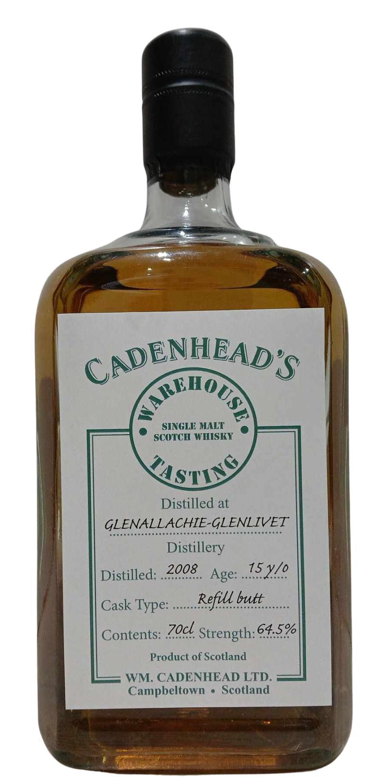 Glenallachie 2008 CA  Warehouse Tasting