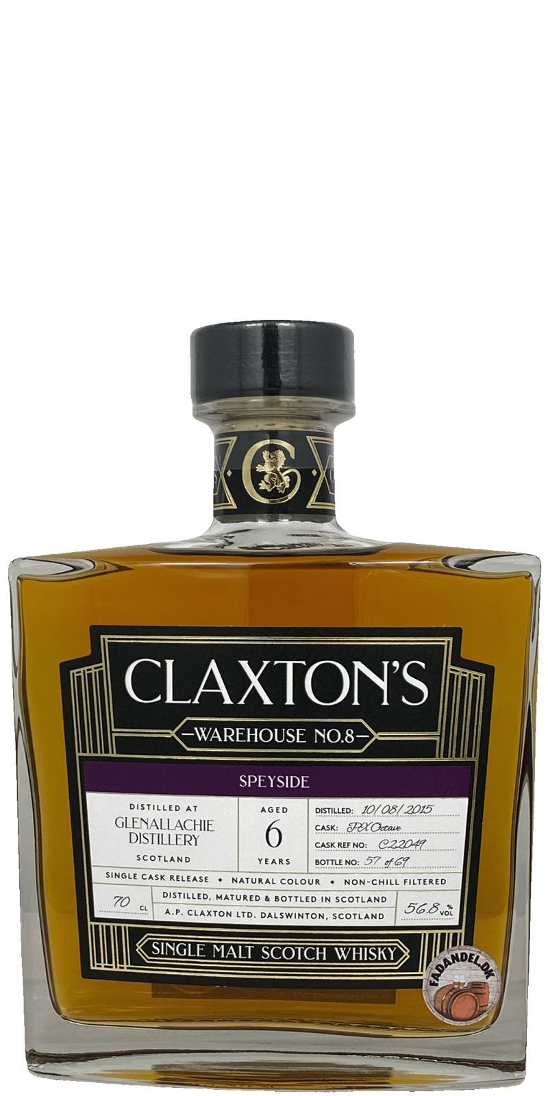 Glenallachie 2015 Cl  Claxton's Exclusives