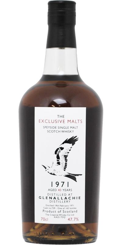 Glenallachie 1971 CWC  The Exclusive Malts
