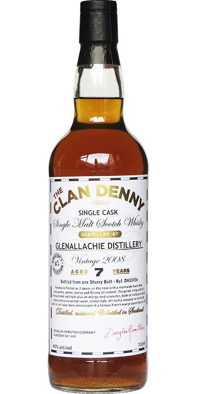 Glenallachie 2008 DH  The Clan Denny