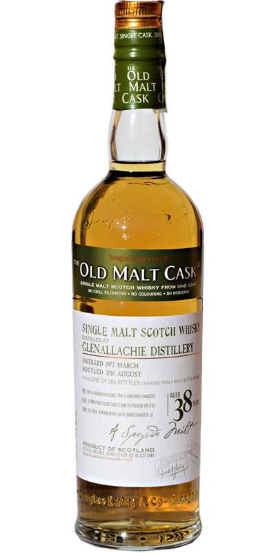 Glenallachie 1972 DL  The Old Malt Cask
