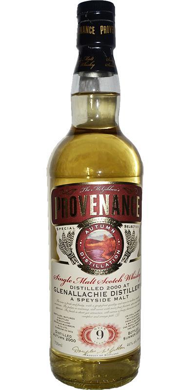 Glenallachie 2000 McG  McGibbon's Provenance