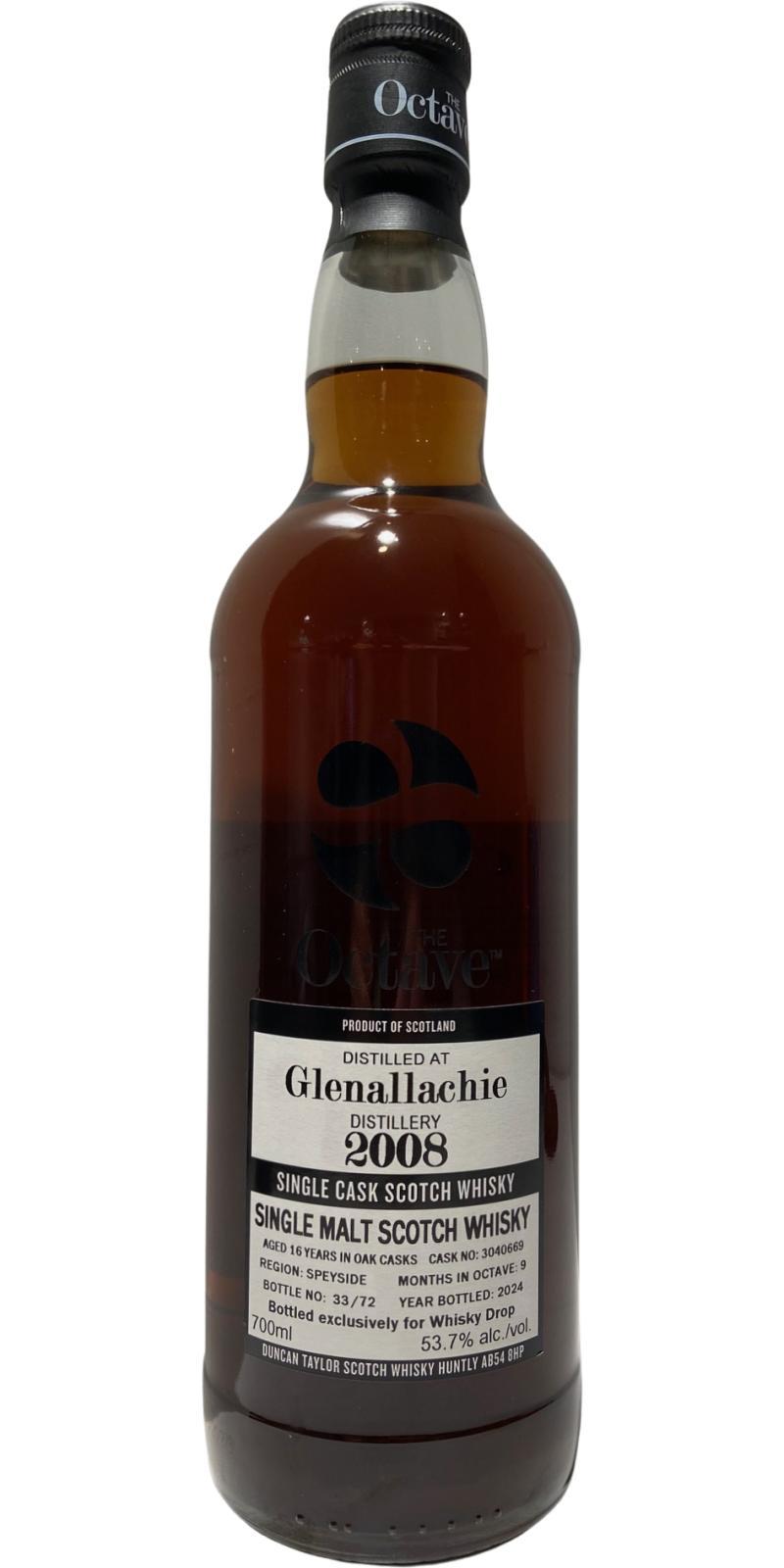 Glenallachie 2008 DT  The Octave