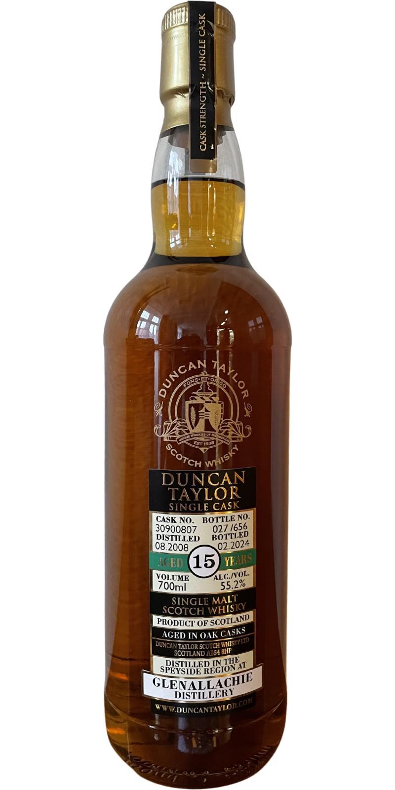 Glenallachie 2008 DT  Single Cask