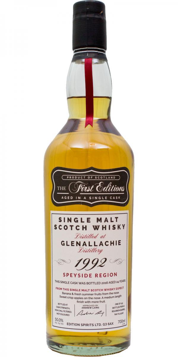 Glenallachie 1992 ED  The First Editions