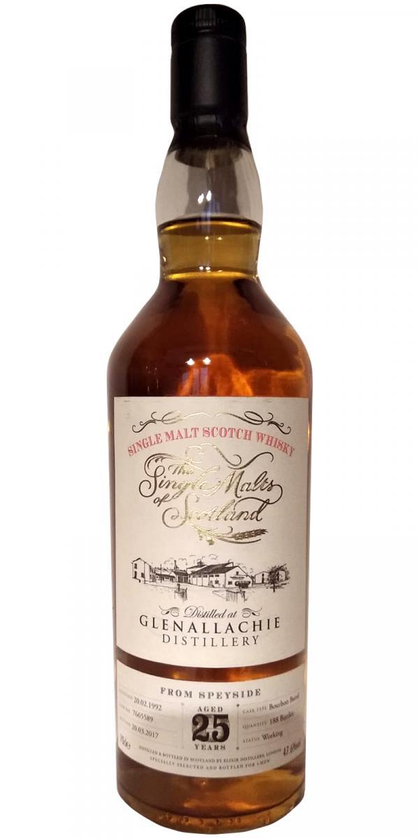 Glenallachie 1992 ElD  The Single Malts of Scotland