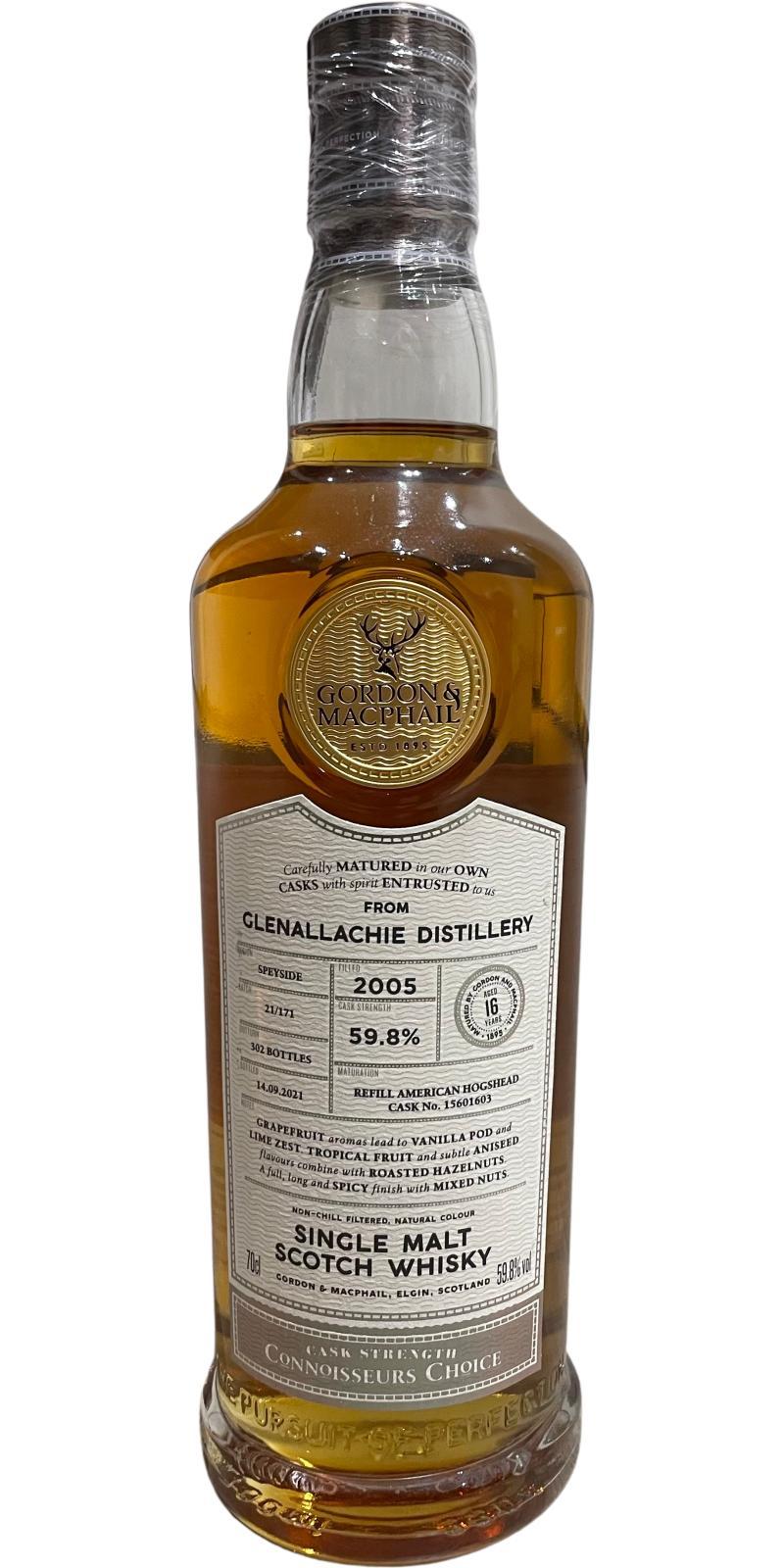 Glenallachie 2005 GM  Connoisseurs Choice - Cask Strength