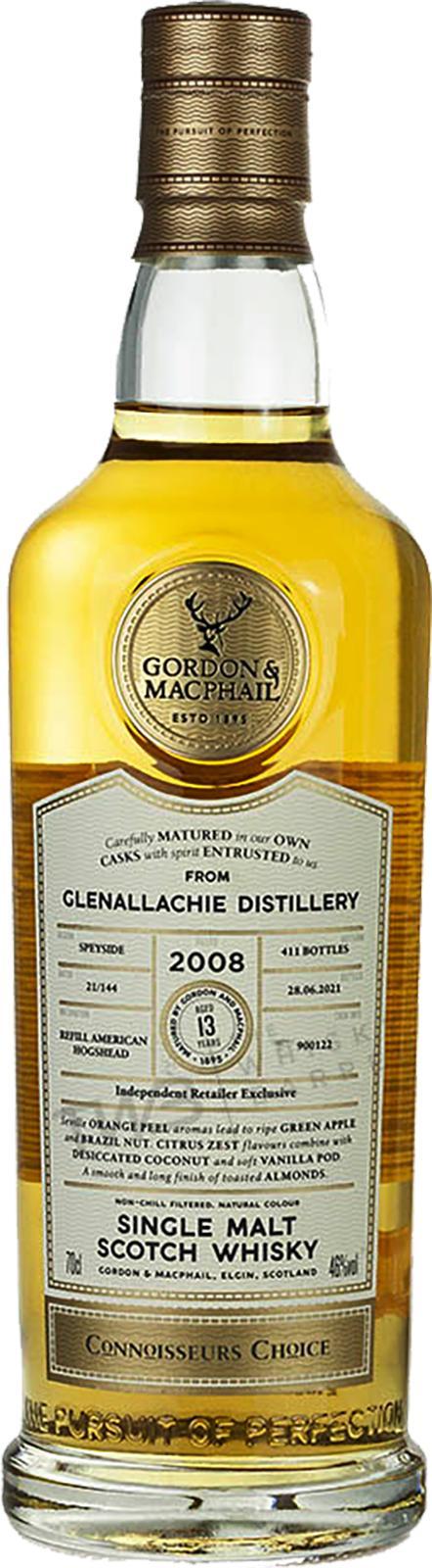 Glenallachie 2008 GM  Connoisseurs Choice
