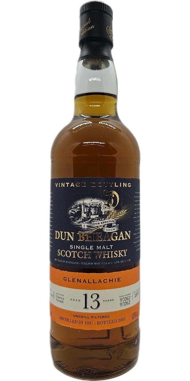 Glenallachie 1991 IM  Dun Bheagan