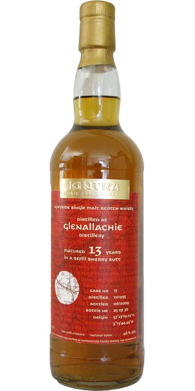 Glenallachie 1995 KiW  Single Cask Collection