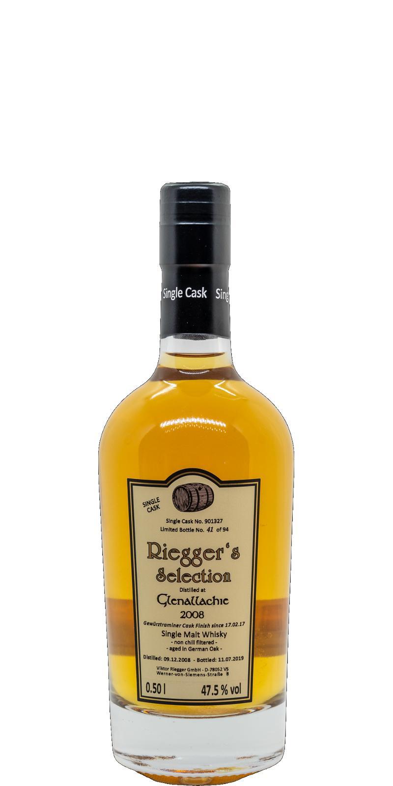 Glenallachie 2008 RS  Single Cask