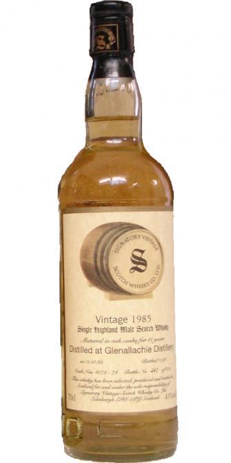 Glenallachie 1985 SV  Vintage Collection