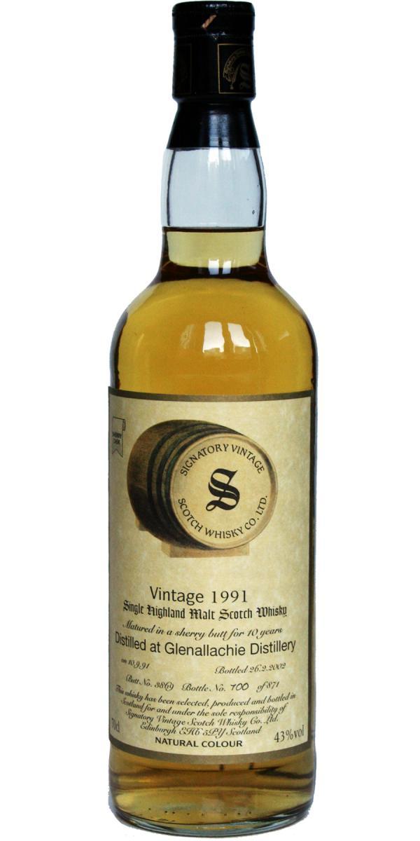 Glenallachie 1991 SV  Vintage Collection