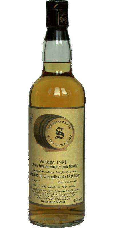 Glenallachie 1991 SV  Vintage Collection