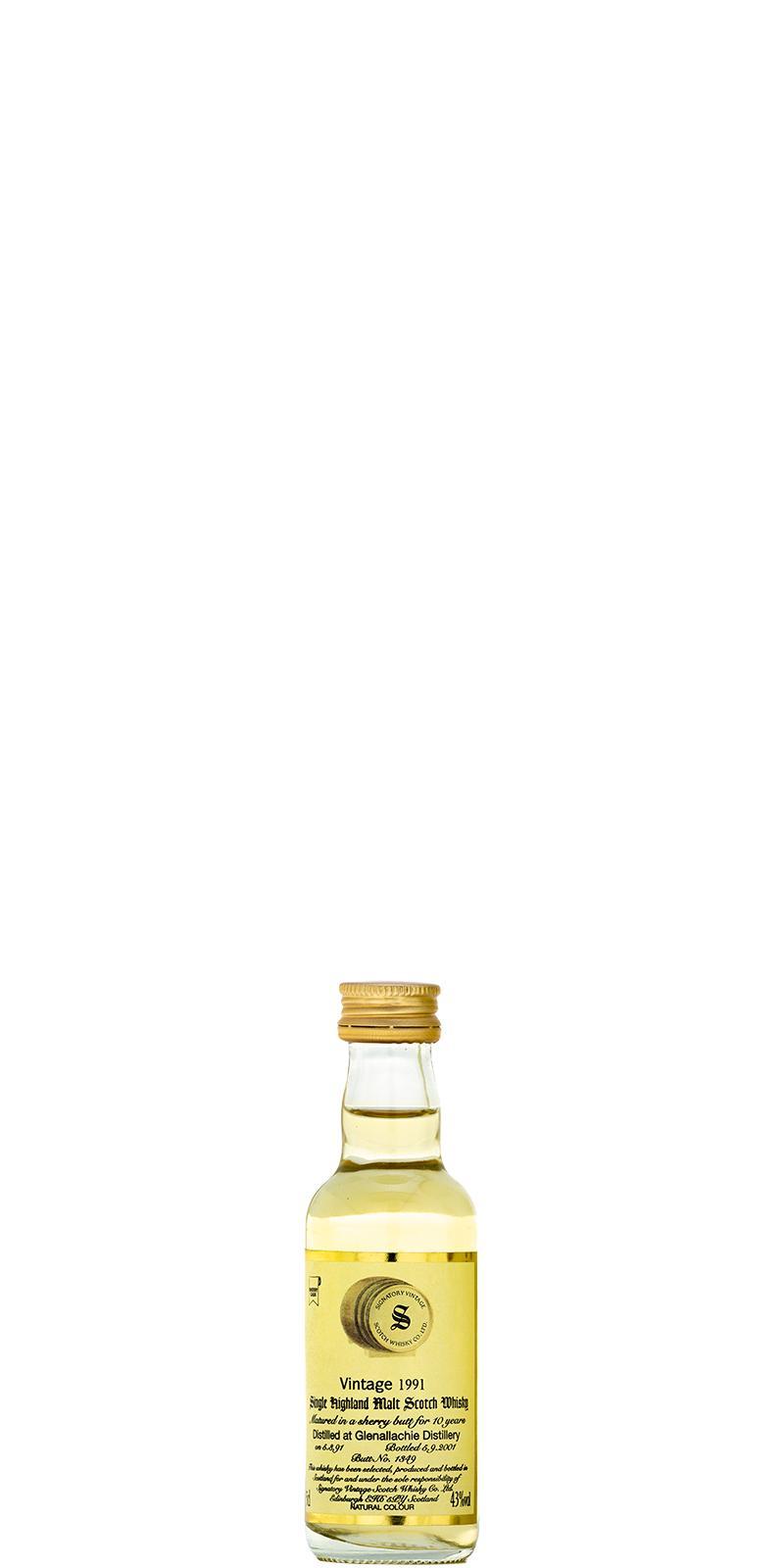 Glenallachie 1991 SV  Vintage Collection - Miniature