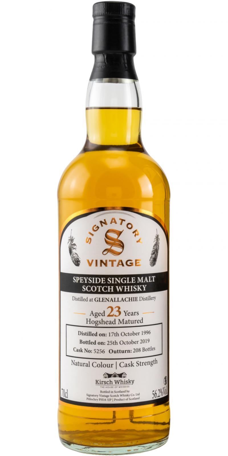 Glenallachie 1996 SV  Natural Colour | Cask Strength