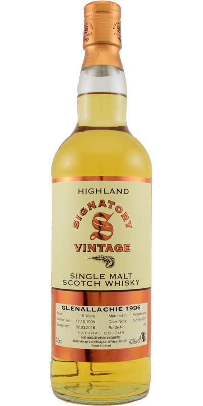 Glenallachie 1996 SV  Vintage Collection