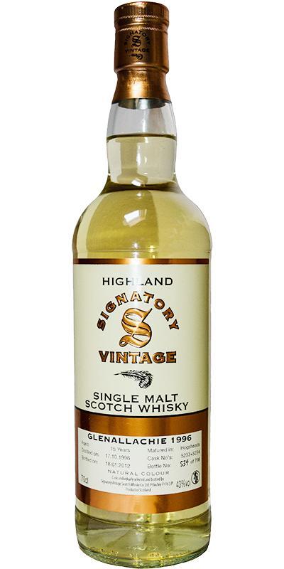 Glenallachie 1996 SV  Vintage Collection